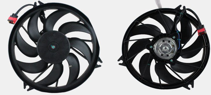IK9018 ELETROVENTILADOR PEUGEOT 206/207 C/AR 8PAS MT.101MM 394MM 250W