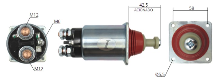 INTACTO90831 AUTOMATICO PT. BOSCH JE 12V ZM831