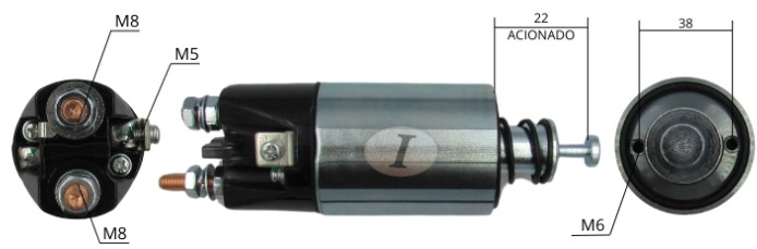 INTACTO90897 AUTOMATICO PT. MITSUBISHI 12V ZM897