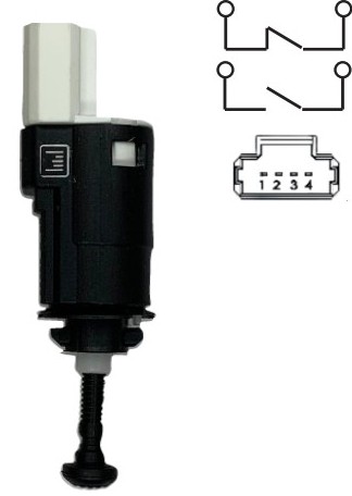 ECH1359 INTERRUPTOR LUZ DE FREIO 