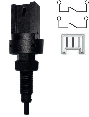 ECH1383 INTERRUPTOR LUZ DO FREIO 