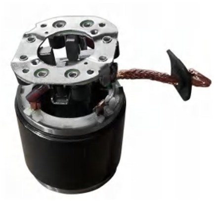 805029 BOBINA NA CARCACA DENSO HONDA MAIOR ALTO 62.5MM C/ESCOVA 12V
