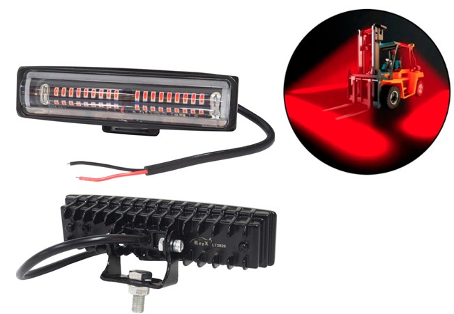 LT2029 FAROL LED RED LINE  P/EMPILHADEIRA  E MAQUINAS BIVOLT 12V/24V