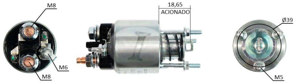 INTACTO93595 AUTOMATICO PT. MARELLI PUNTO/MAREA/SIENA/DOBLO 12V