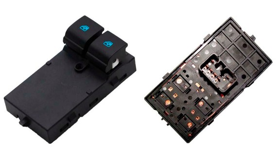 OP021131 INTERRUPTOR VIDRO ONIX/SPIN/COBALT/CRUZE DUPLO LED AZUL