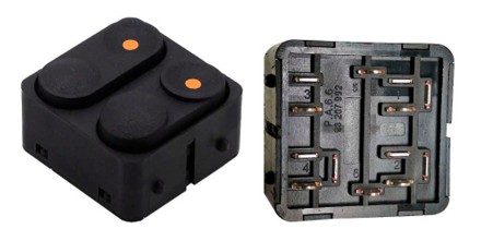 OP021134 INTERRUPTOR VIDRO CORSA/KADETT DUPLO LED AM 6T
