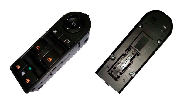 OP021136 INTERRUPTOR VIDRO VECTRA 07/11 QUADRUPLO C/REG. RETROVISOR E TRAVA VIDROS