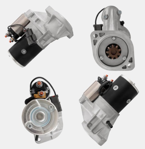 EURO20688 MOTOR DE PARTIDA HITACHI EMPILHADEIRA KOMATSU TCM 12V 9D