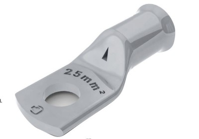 TEC466 TERMINAL COMPRESSAO CABO 25MM C/FURO 6MM (10PÇS)
