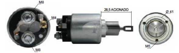 INTACTO90971 AUTOMATICO PT. BOSCH GOL/PARATI/SAVEIRO/DEL REY/PAMPA/BELINA ZM971