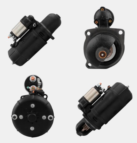 EURO20604 MOTOR DE PARTIDA BOSCH MB JF 24V 9D EM PÉ