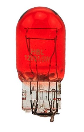LAMPADA 1034 12V 21/5W S/SOQUETE B.VIDRO T20 LARANJA TK1922A