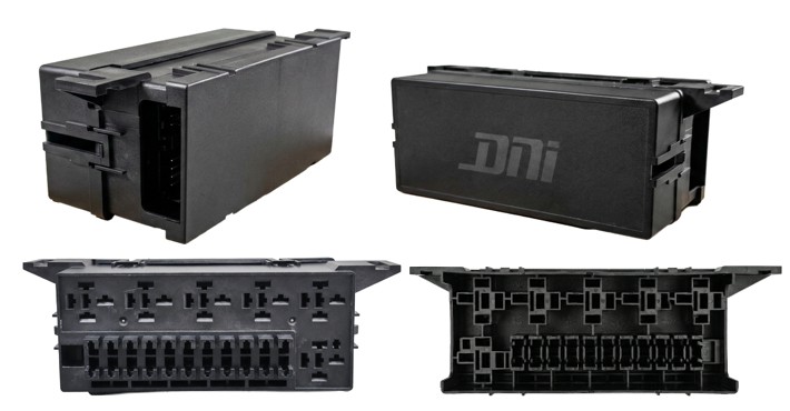 DNI320005 CAIXA PARA 6 RELES 11 FUSIVEIS COM TERMINAIS