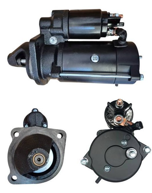 CN10095 MOTOR DE PARTIDA ISKRA TRATOR MF/BOBCAT/PERKINS 12V 10D
