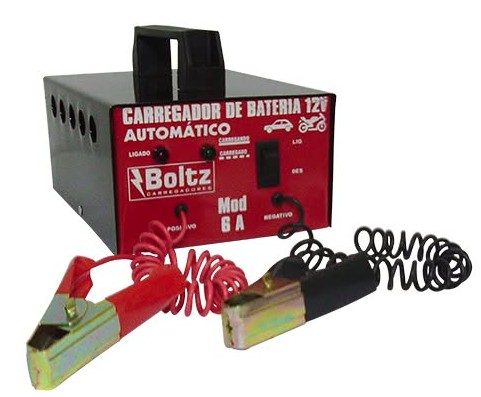 BZ002 CARREGADOR DE BATERIA BTZ-S 6A AUTOMATICO BOLTZ