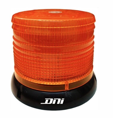 DNI4080 GIROFLEX LED AMBAR C/STROBO 12/24V (FIX. IMÃ/PARAFUSO)