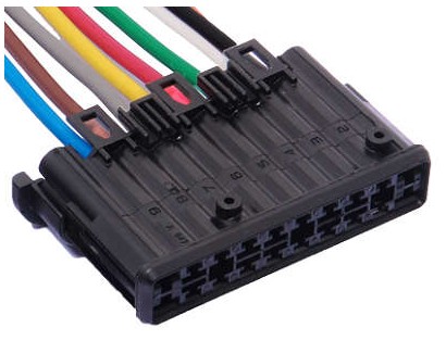 ETE5942 CHICOTE 20VIAS ATUADOR ACELERACAO/MODULO INJECAO FIAT 9 FIOS FEMEA