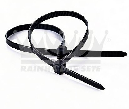 ETE8081/10 ABRAC. PLAST. PRETA 540 X 9,0MM 54CM (C/10PÇS)