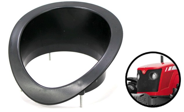 4281292M2 MOLDURA FIXACAO FAROL DIANT. TRATOR VALTRA/MASSEY FERGUSON 