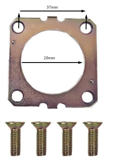 DC431213 TAMPA FIX. ROLAMENTO ALTERNADOR VALEO (TAMPA MENOR P/6203 VEICULOS 3 CIL.)