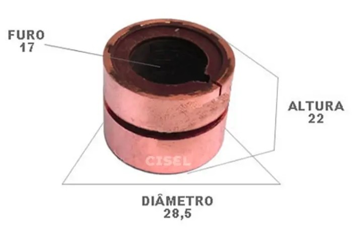 300061 ANEL COLETOR BOSCH MODERNO FINO P/ MB MODERNO /GOL PLUS 