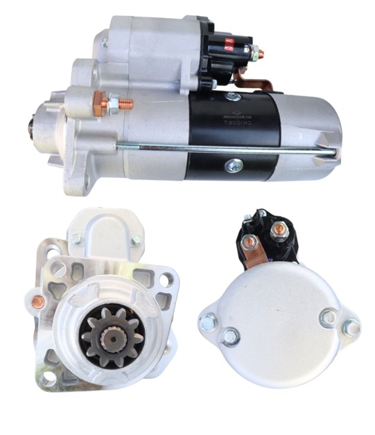 CN10067 MOTOR DE PARTIDA DENSO JOHN DEERE LINHA AMARELA 4045/6068/6090 24V 10D