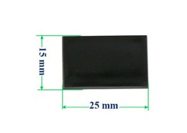 ETE7471PR LENTE TAMPA BURACO PRETA PAINEL MB /88 ANTIGO (C/10PÇS)