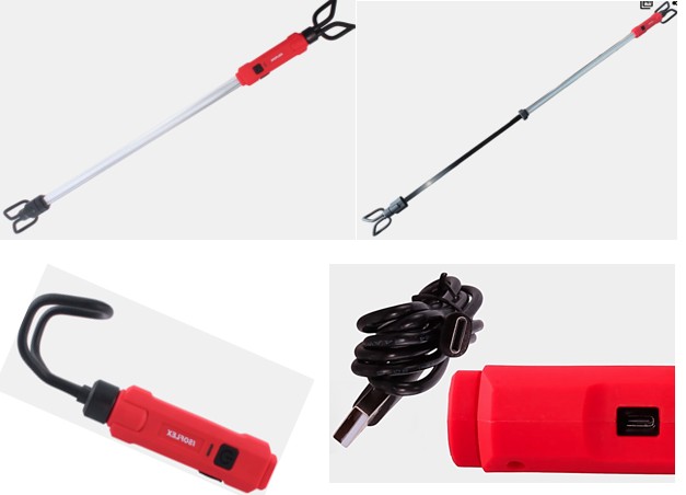 LI0005 LANTERNA DE INSPECAO HASTE PARA CAPO 2 ESTAGIOS 1000 LUMENS 