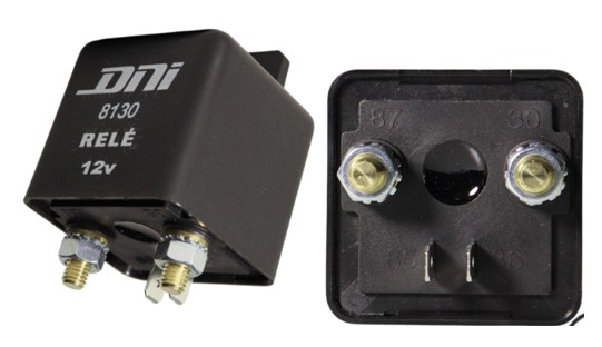 DNI8130 RELE AUXILIAR UNIVERSAL 12V 100A C/200A DE PICO