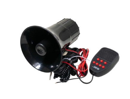 DNI3700 MEGAFONE SIRENE 7 TONS 12V 