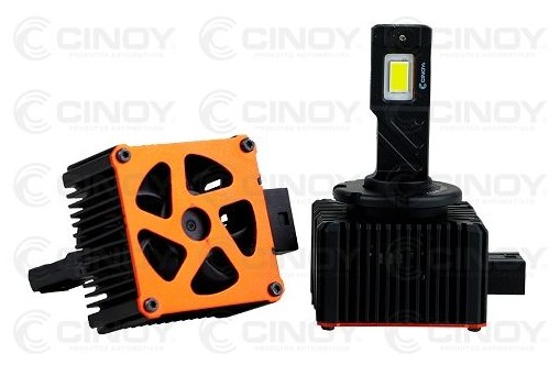 YND1S/D1R2764 KIT LED OEM SERIE D1S/D1R 6000K 10.000 LUMENS CINOY