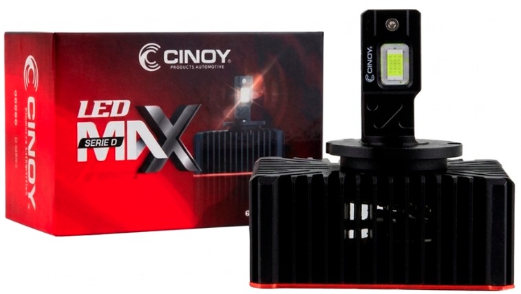 YND5S3312 KIT LED OEM SERIE D5S 6000K 10.000 LUMENS CINOY